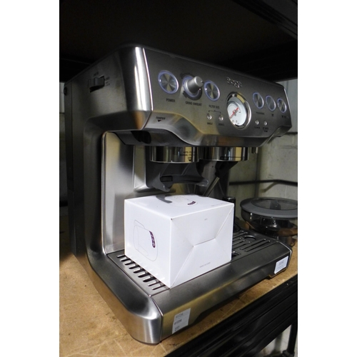 3192 - Sage Pump Coffee Machine  , Original RRP £449.99 + vat(277-22 ) * This lot is subject to vat