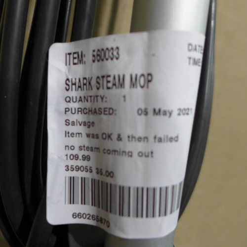 3205 - Shark Steam Mop - S6003UKCO           (277-40 ) * This lot is subject to vat