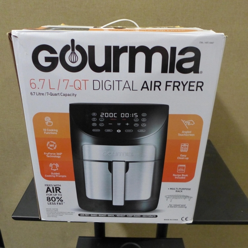 3224 - Gourmia Air Fryer 7Qt    (278-146)  * This lot is subject to vat