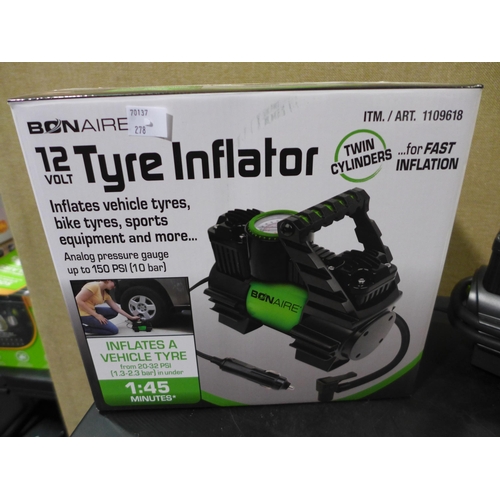 3228 - Bon Aire 12V Inflator   - TC12CUK (278-190)  * This lot is subject to vat