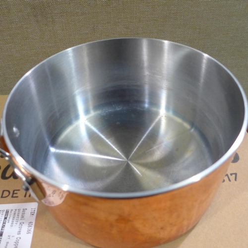 3272 - Samuel Groves 20Cm Sauce Pan with Lid - 20cm, Original RRP £106.66 + vat      (278-504)  * This lot ... 