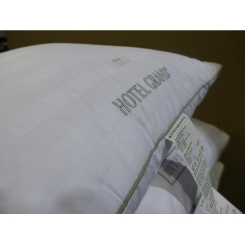 3276 - 3x Hotel Grand Down Roll jumbo pillows (278-401)  * This lot is subject to vat