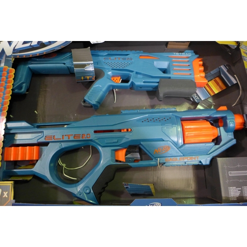 3303 - 2x Packs Of Nerf Elite Blasters   (278-408)  * This lot is subject to vat