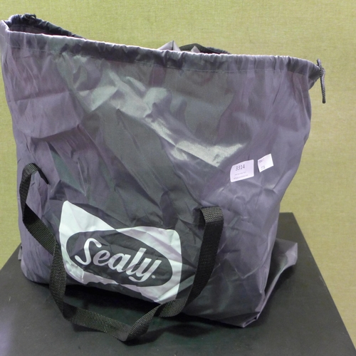 3314 - Sealy Fortech Airbed with built in pump   (278-332)  * This lot is subject to vat