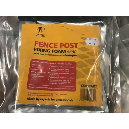 2058 - Cepac by Tarmac fencepost fixing foam (50 packs) RRP £13.49 per pack