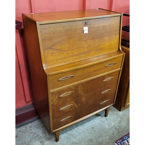 3 - A Jentique teak bureau