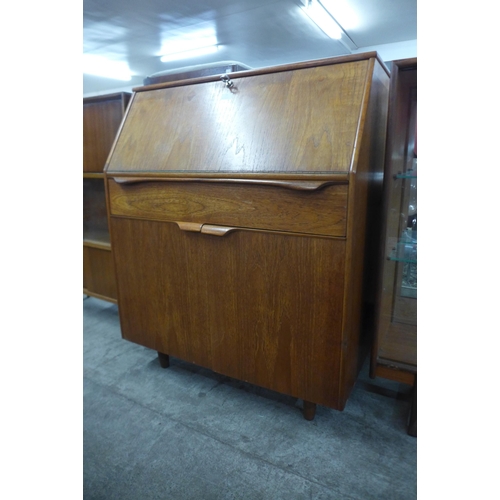 44 - A Sutcliffe of Todmorden S-Form teak bureau