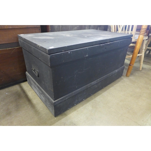 236 - A Victorian pine tool box