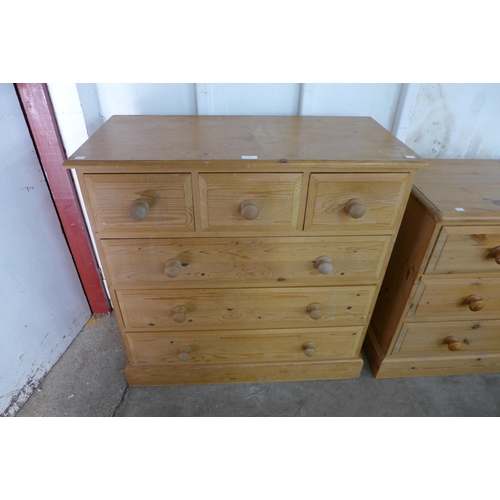 172 - A pine chest of drawers