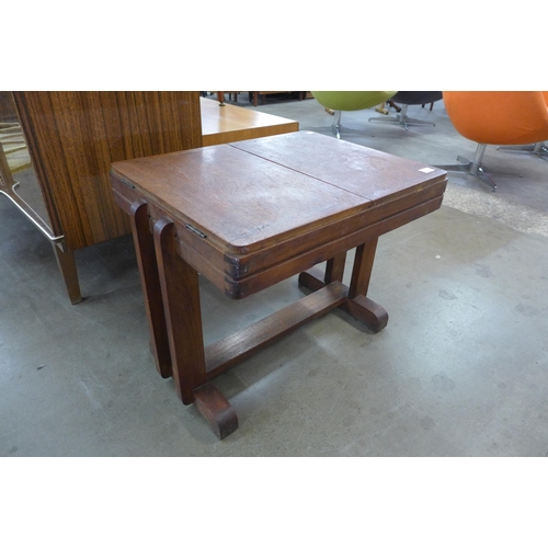 18 - A Danish teak lady's sewing table