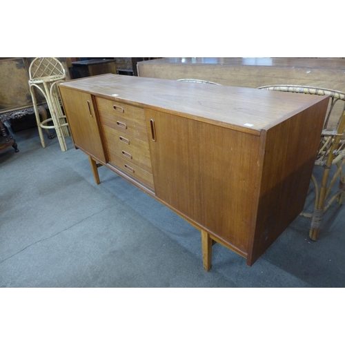 2 - A Danish teak sideboard