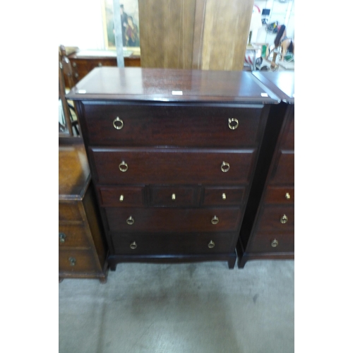 205 - A Stag Minstrel mahogany chest of drawers