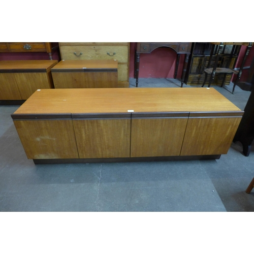 35 - A G-Plan teak four door lowboard