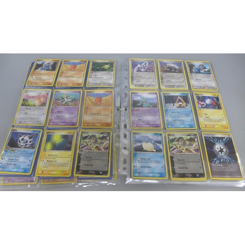 632 - 252 Pokemom cards from four sets, 2006-2014, 36x Ex Legend maker 2006, 84x Ex Powerkeepers 2007, 62x... 