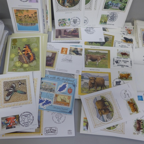 698 - First day covers, PHQ cards and mint stamp packs