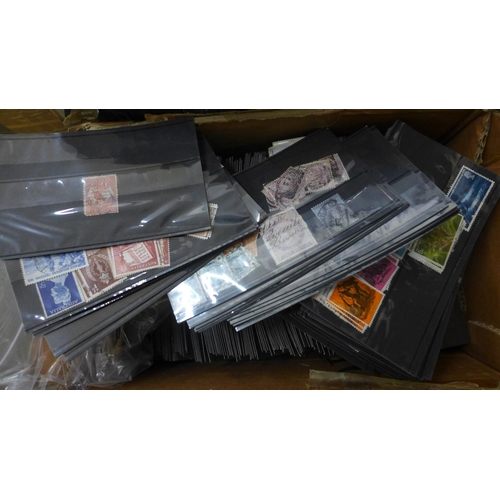 706 - A large quantity of stamps, some loose and in albums, first day covers, etc. **PLEASE NOTE THIS LOT ... 