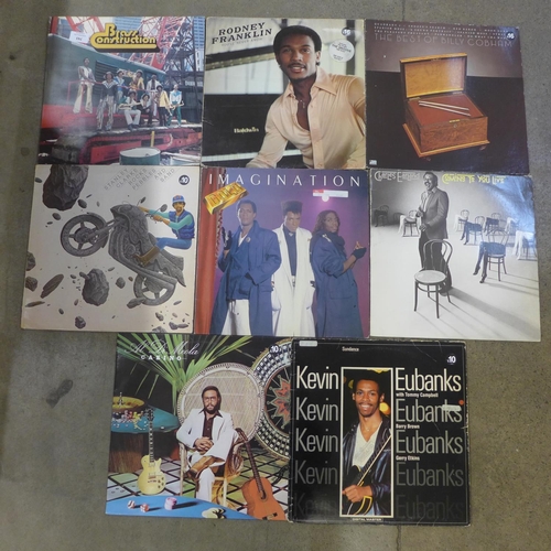 743 - Eight jazz/funk LP records