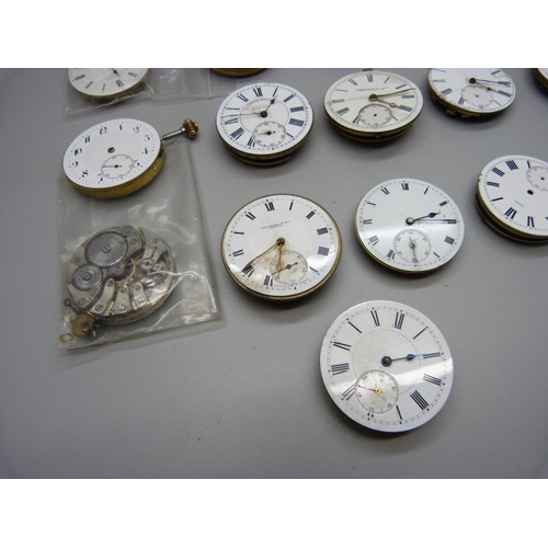 851 - Pocket watch movements