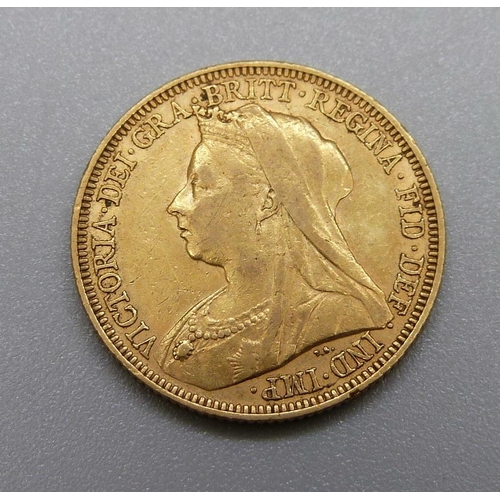 899 - An 1894 full sovereign