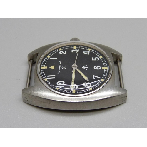 909 - A Hamilton W10 military wristwatch