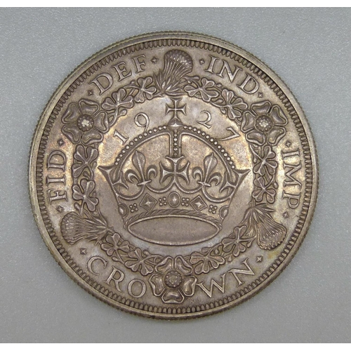 965 - A George V 1927 crown