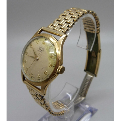 989 - A 9ct gold Rotary wristwatch