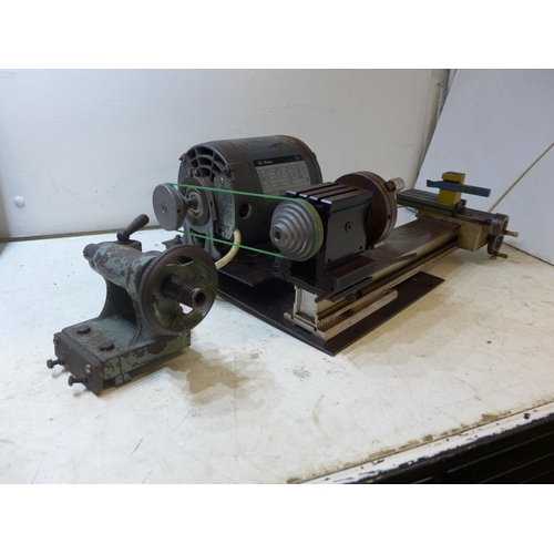 2007 - Watchmaker's 40cm lathe and motor