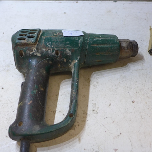 2014 - Bosch heat gun and half sheet sander