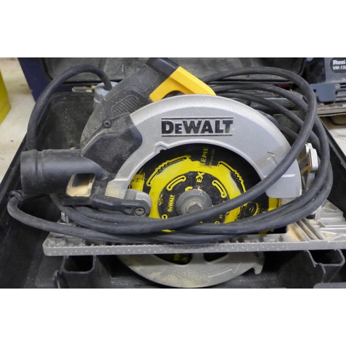 2018 - DeWalt drop saw with track