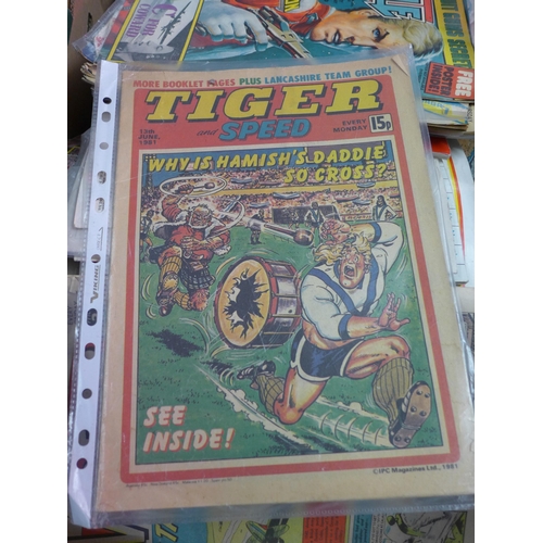 2042 - Comic books including Tiger, Victory and a Mickey Mouse Annual