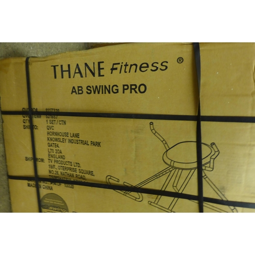 2058 - Boxed, unused, Thane Fitness AB Swing Pro exerciser