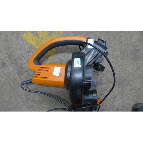 2088 - Worx garden leaf blower - vacuum mulcher - W RRP £100