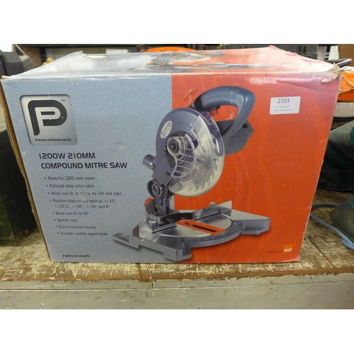 2103 - Performance mitre saw