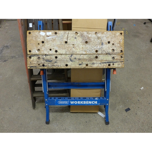 2126 - Draper workmate type work bench