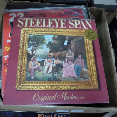 2134 - Box of approx 75 disco and classical 33rpm/LP records