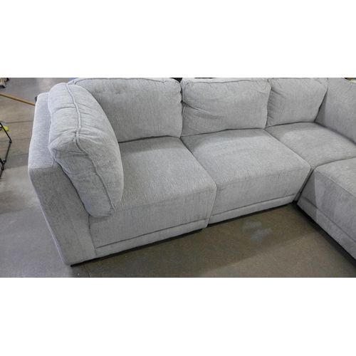 1493 - Zoy Waterfall 6 Piece Sofa Modular Sectional, Original RRP - £1833.33 + VAT (4157-8) *This lot is su... 