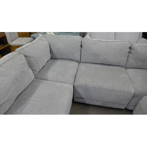 1493 - Zoy Waterfall 6 Piece Sofa Modular Sectional, Original RRP - £1833.33 + VAT (4157-8) *This lot is su... 