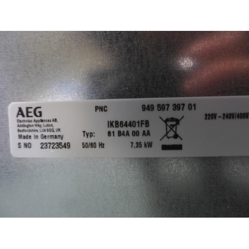 3005 - AEG 4-Zone Induction Hob - (368 -  19)   * This lot is subject to vat