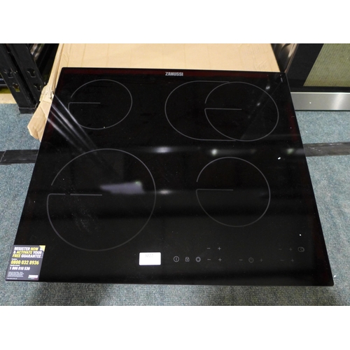 3022 - Zanussi Ceramic 4-Zone Hob - H1xW590xD520  Model No - ZHRN673K, Original RRP £215.83 inc vat (368 - ... 