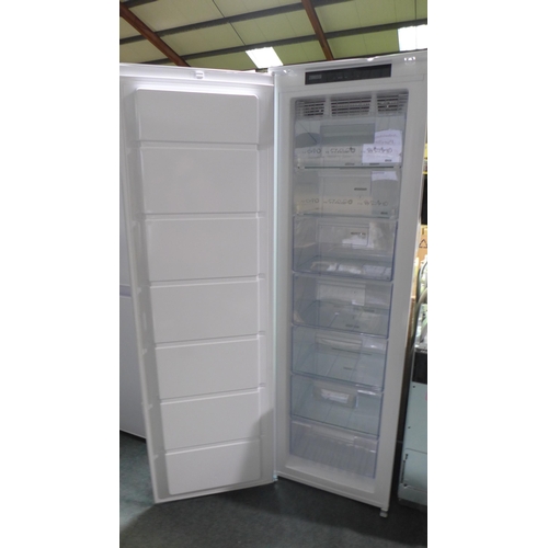 3035 - Zanussi Integrated Tower Freezer (frost free) - H1772xW548xD549   Model No - ZUNN18FS1, Original RRP... 