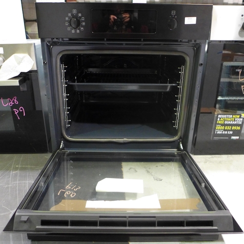 3055 - Zanussi Single Pyrolytic Oven - H589xW594xD568  Model No - ZOPNX6K2, Original RRP £349.17 inc vat (3... 