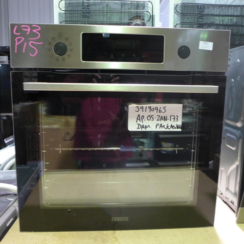 3067 - Zanussi Single Oven - Model No - ZOPNX6X2  (368 -  73)   * This lot is subject to vat