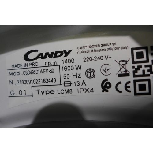 3068 - Candy Integrated Washer/Dryer (9+5kg)  (368 -  99)   * This lot is subject to vat