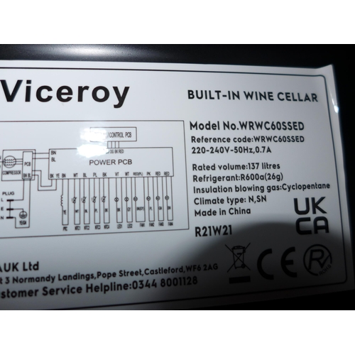 3071 - Viceroy Under Counter Wine Cooler  ( 369-39 )  * This lot is subject to vat