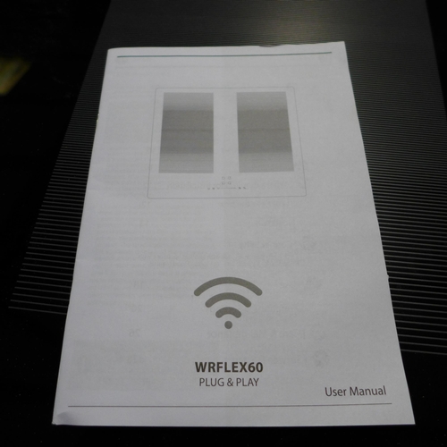 3112 - Viceroy Flex Zone Induction Hob - H60xW590x520  Model No WRFLEX60, Original RRP £415.84inc VAT  ( 36... 