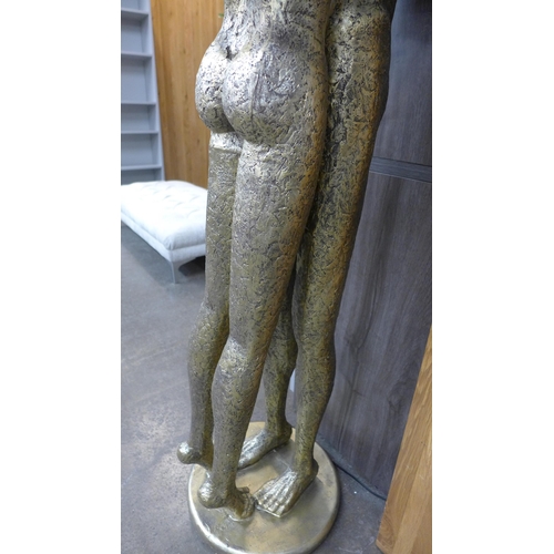 1512 - An Embracing Lovers floor lamp