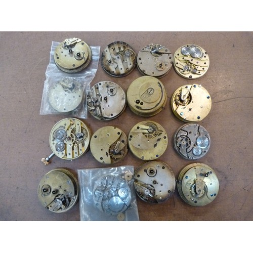 851 - Pocket watch movements