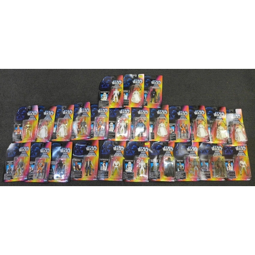 727 - Star Wars Kenner figures, French issue, sealed in packets, (25)