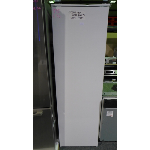 3023 - Zanussi Integrated Tower Fridge - H1772xW548xD549  Model No - ZRDN18FS1, Original RRP £640.83 inc va... 