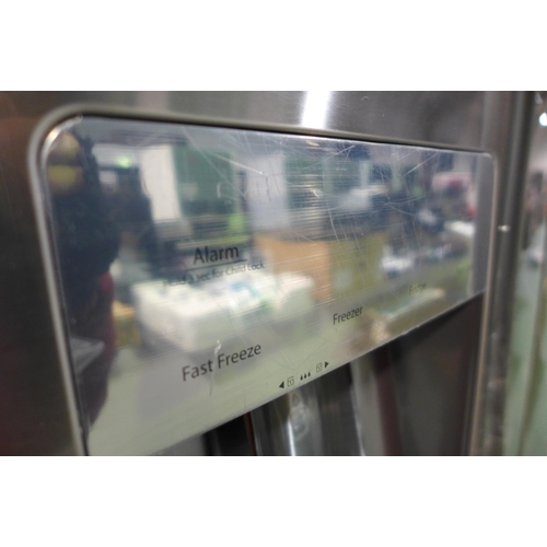 3031 - AEG American Style Fridge Freezer (Frost Free) - H1782xW913xD746  Model No - RMB86321NX, Original RR... 